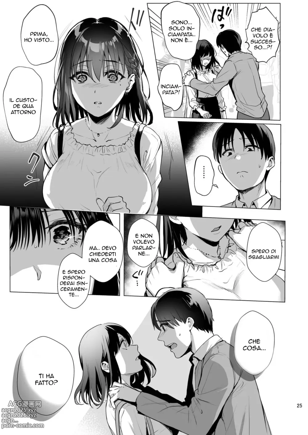 Page 27 of doujinshi Il Bidello mi ha Convinta 3