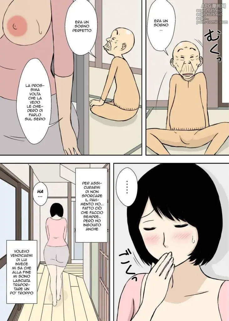 Page 13 of doujinshi Zokuzokuzoku・Ojii-chan to Gifu to Giri no Musuko to, Kyonyuu Yome.