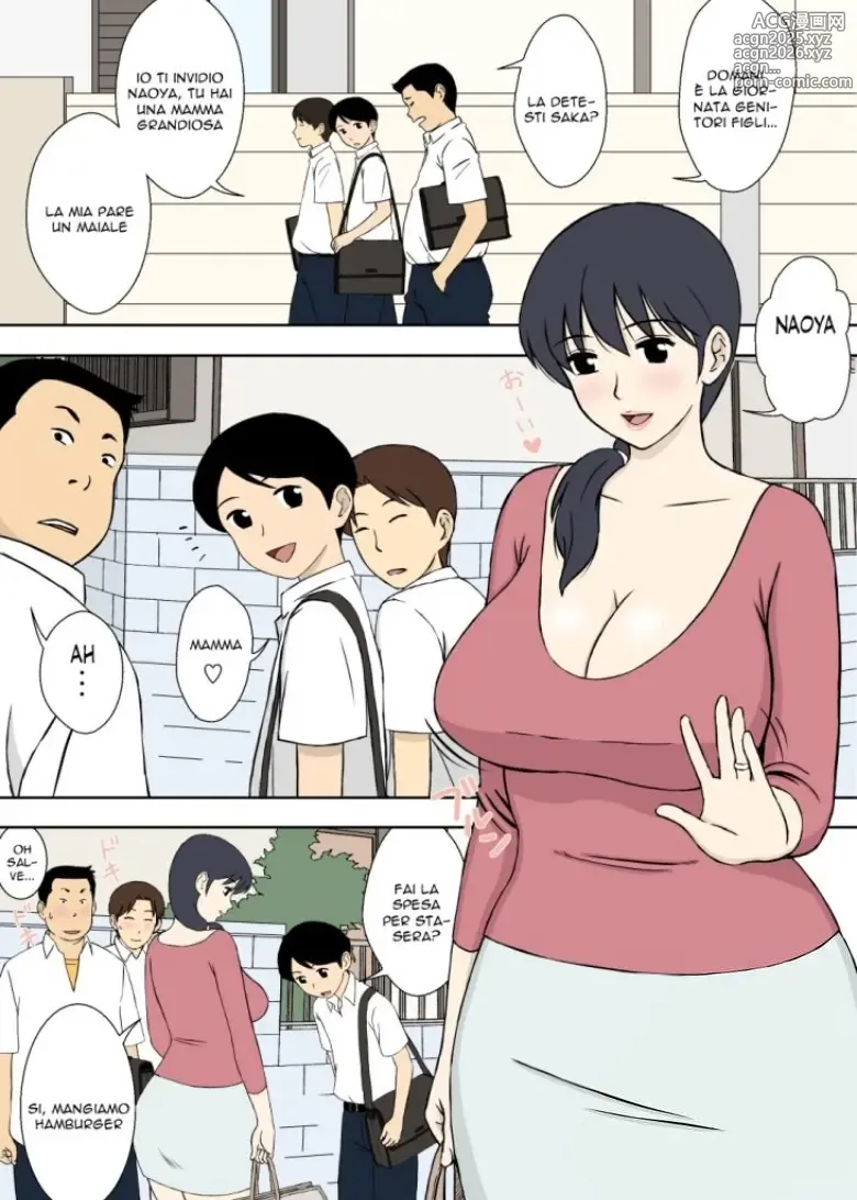 Page 3 of doujinshi Mamma Insegnaci a Scopare