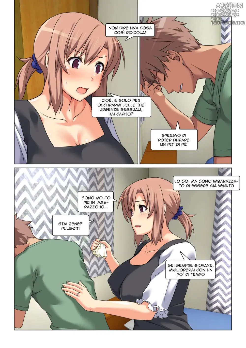 Page 11 of doujinshi L' Impegno di una Mamma