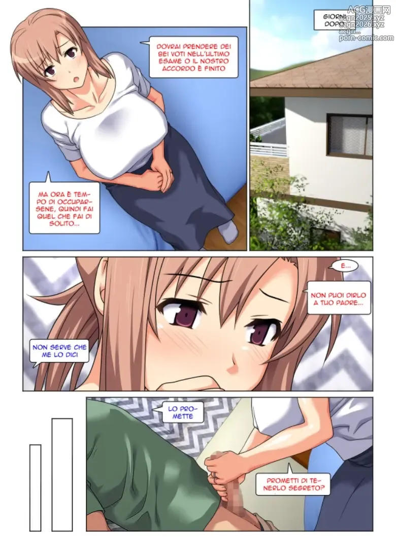 Page 14 of doujinshi L' Impegno di una Mamma