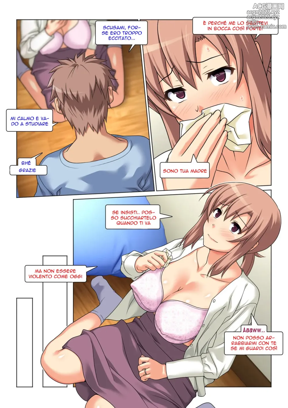 Page 22 of doujinshi L' Impegno di una Mamma