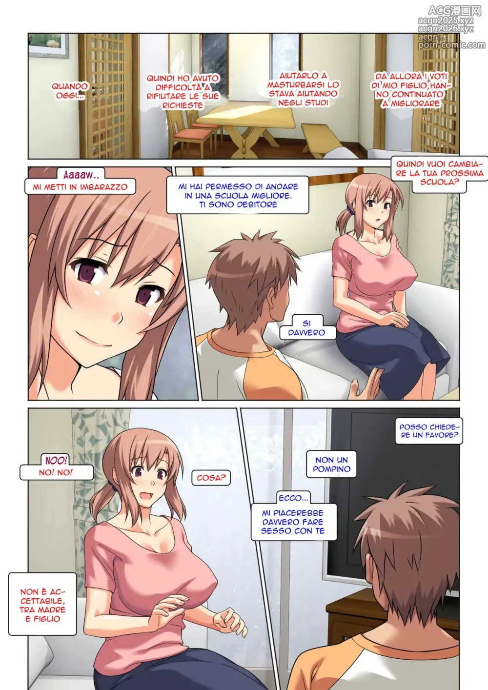 Page 23 of doujinshi L' Impegno di una Mamma