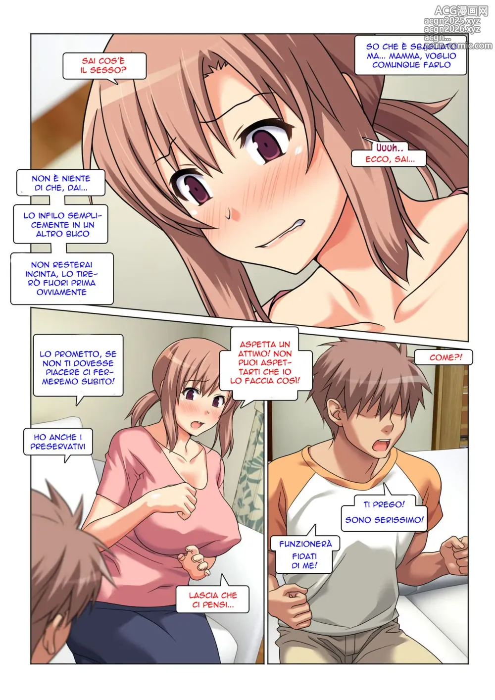 Page 24 of doujinshi L' Impegno di una Mamma