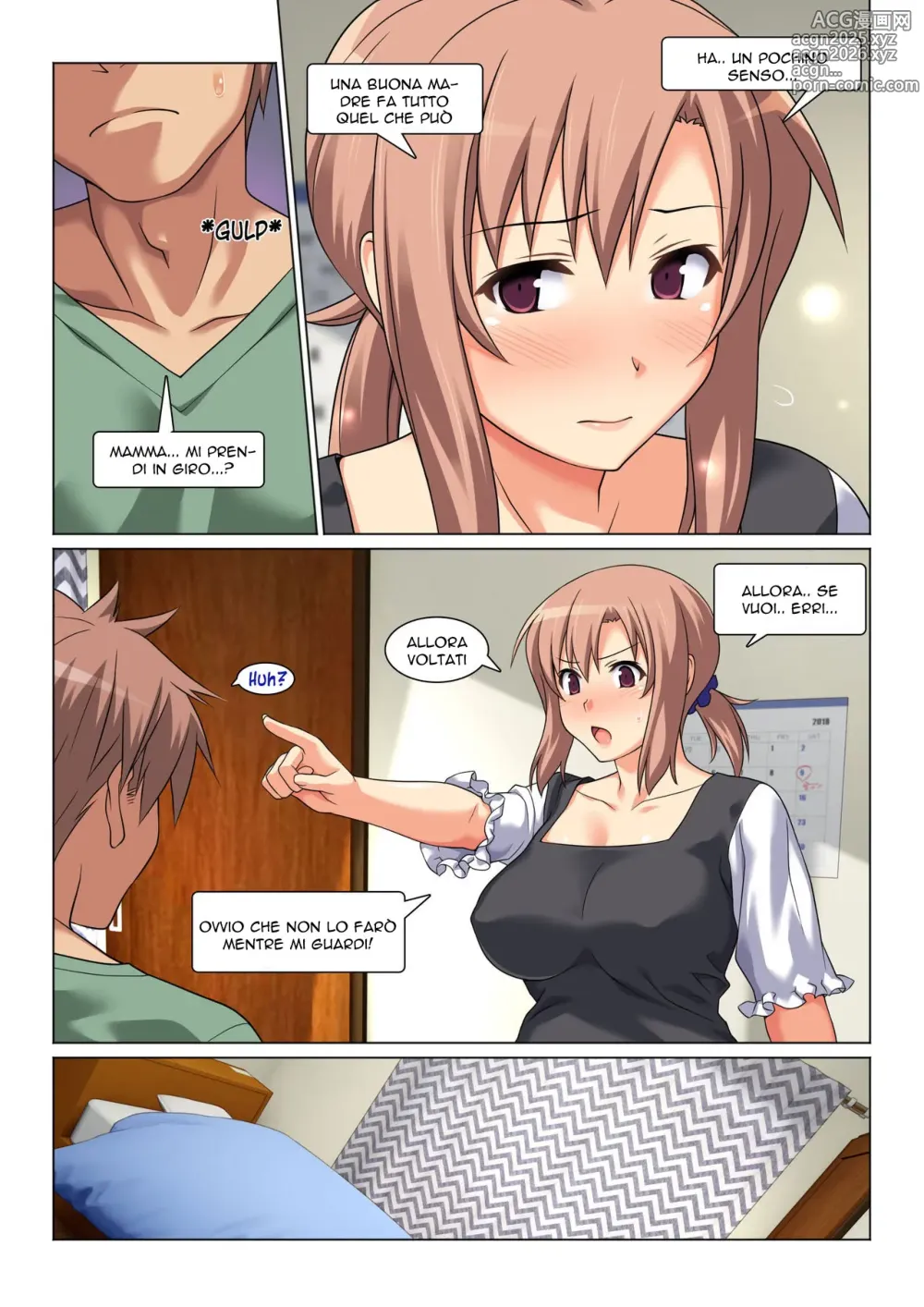 Page 7 of doujinshi L' Impegno di una Mamma