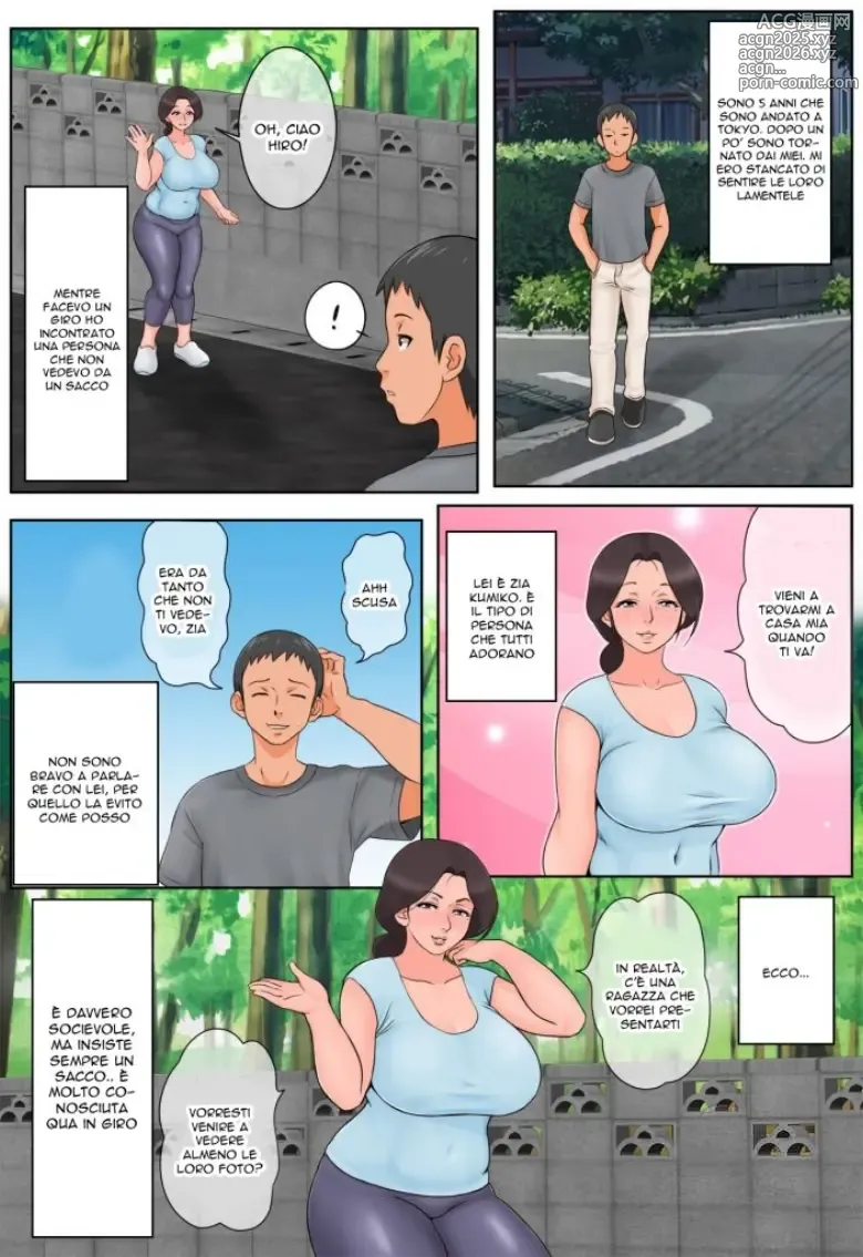 Page 4 of doujinshi La Zia ha il Culo Grosso