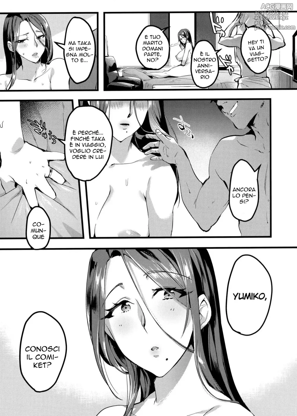 Page 9 of doujinshi Le Fantasie di una Moglie 2