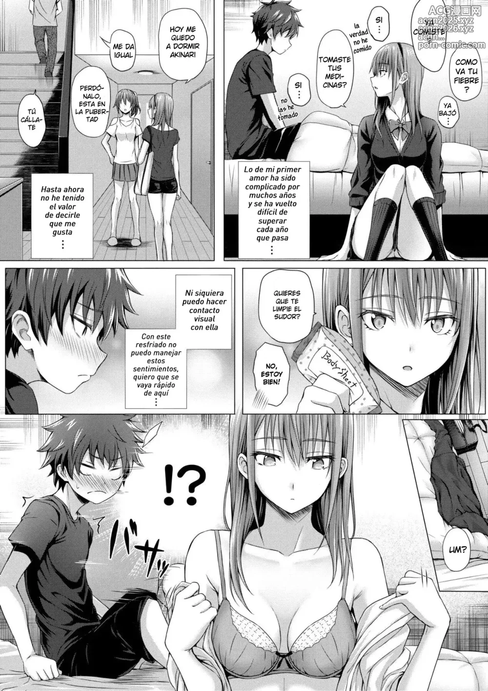 Page 3 of manga Amor y Fiebre (decensored)