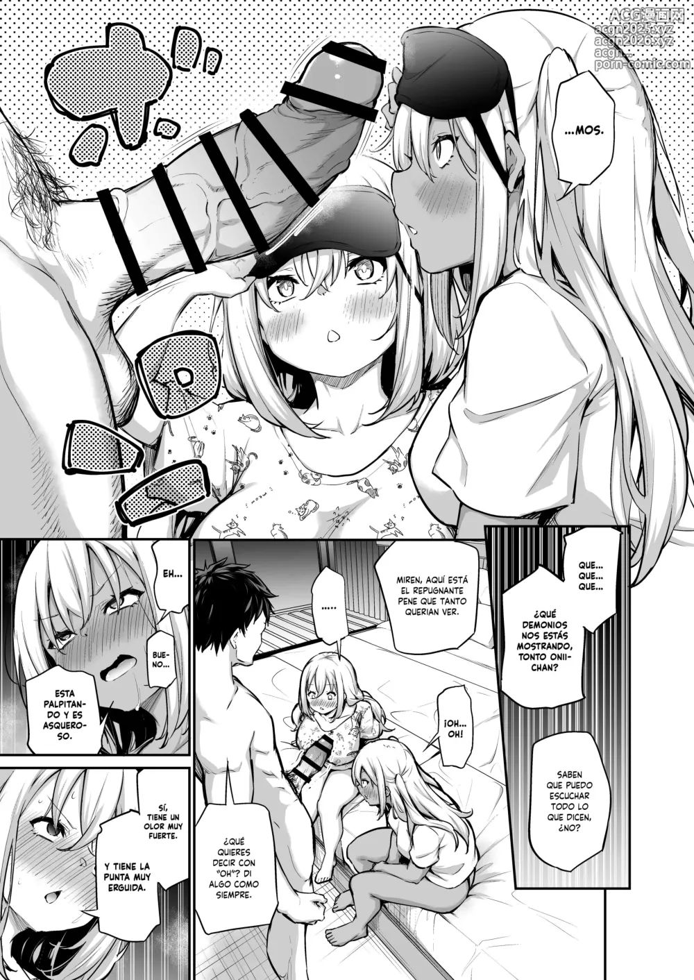 Page 10 of doujinshi Un Pueblo del que no Puedo Salir a Menos que Embarace a Mis Hermanas