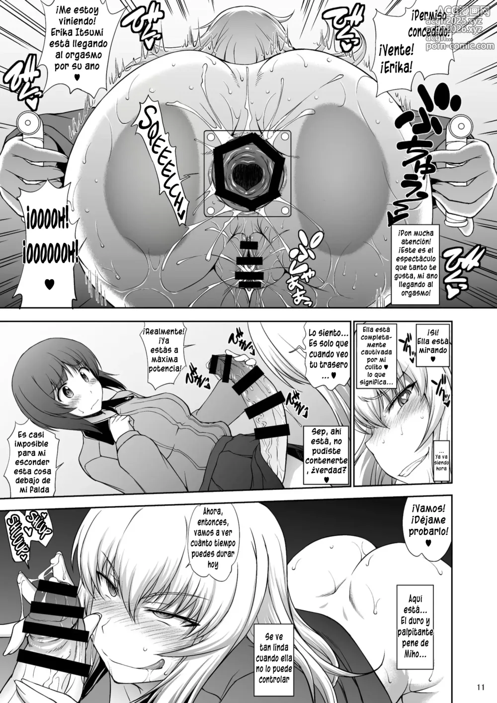 Page 11 of doujinshi ¡Gira! En una Órbita Infinita de Dulces Susurros