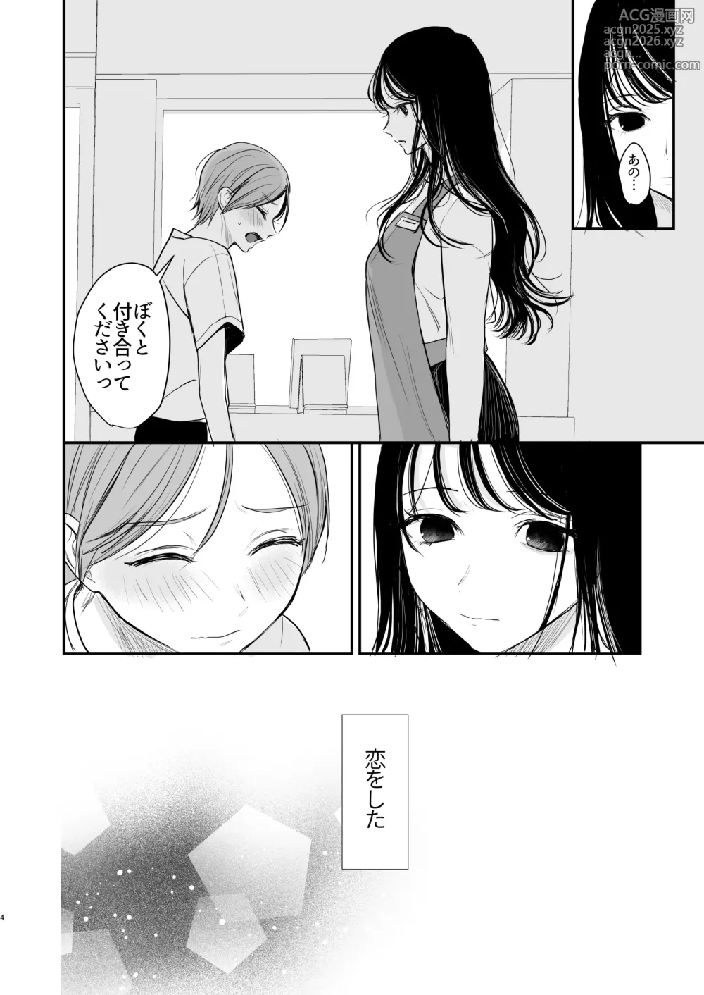 Page 3 of doujinshi Cool na Onee-san wa Boku ga Daisuki