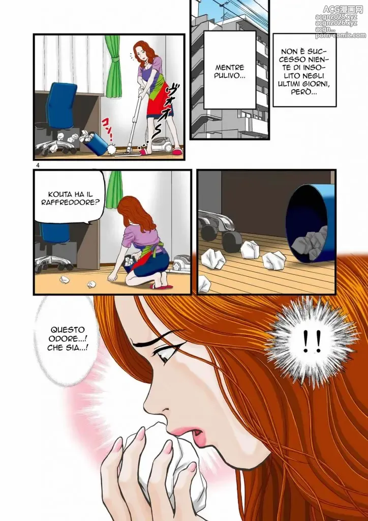 Page 4 of doujinshi La Zia non sá Trattenersi