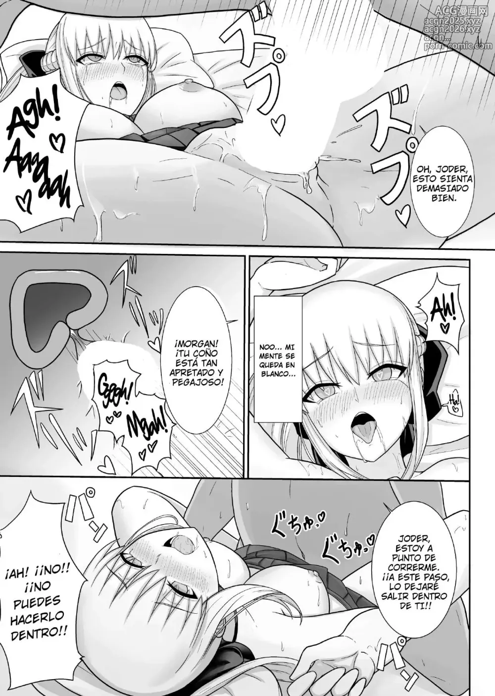Page 16 of doujinshi Morgan Heika no Tokubetsu Ninmu
