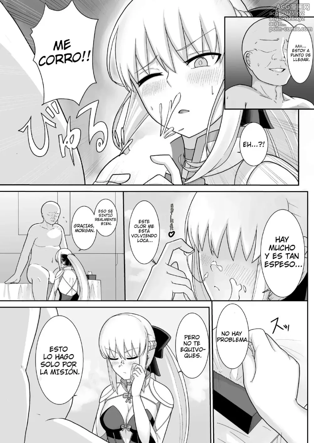 Page 7 of doujinshi Morgan Heika no Tokubetsu Ninmu