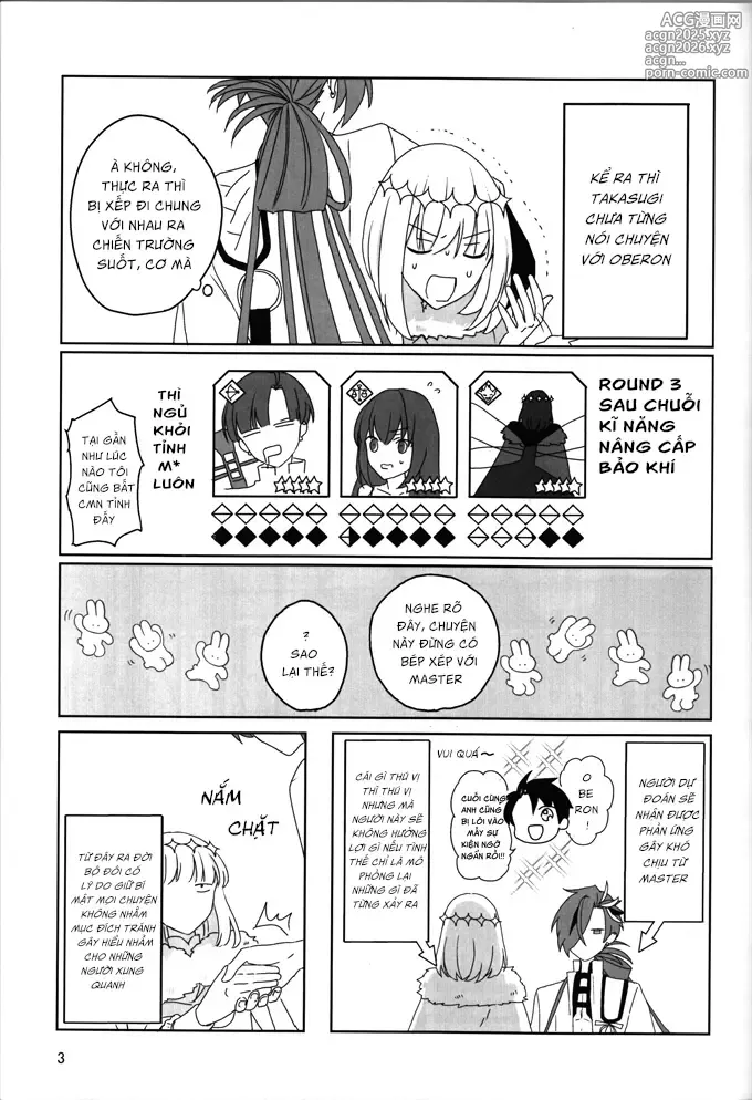 Page 4 of doujinshi Oberon-kun to Takasugi-kun ga irekawaru hon