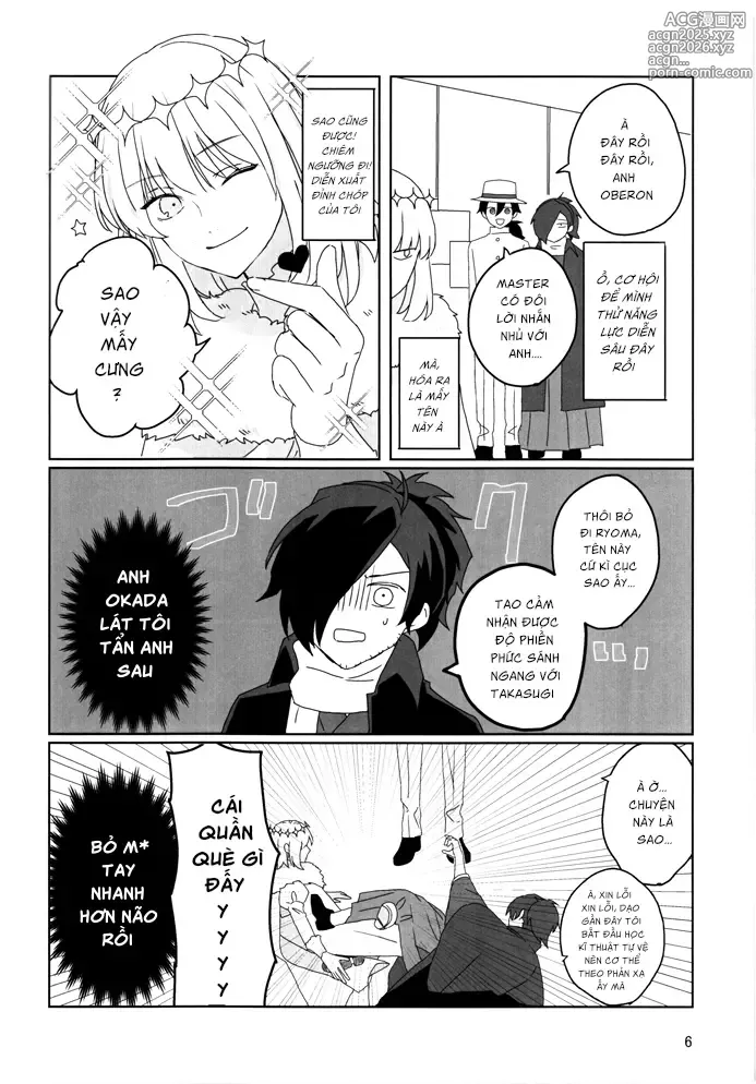 Page 7 of doujinshi Oberon-kun to Takasugi-kun ga irekawaru hon