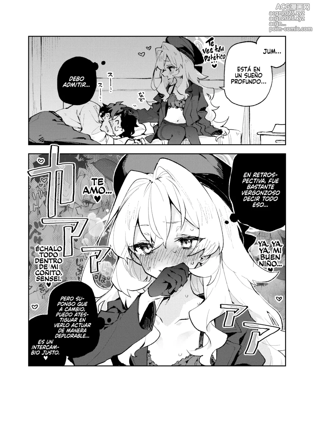 Page 19 of doujinshi ¡No seré derrotado por la Profesora Risueña y sus Tentaciones Tentadoras!
