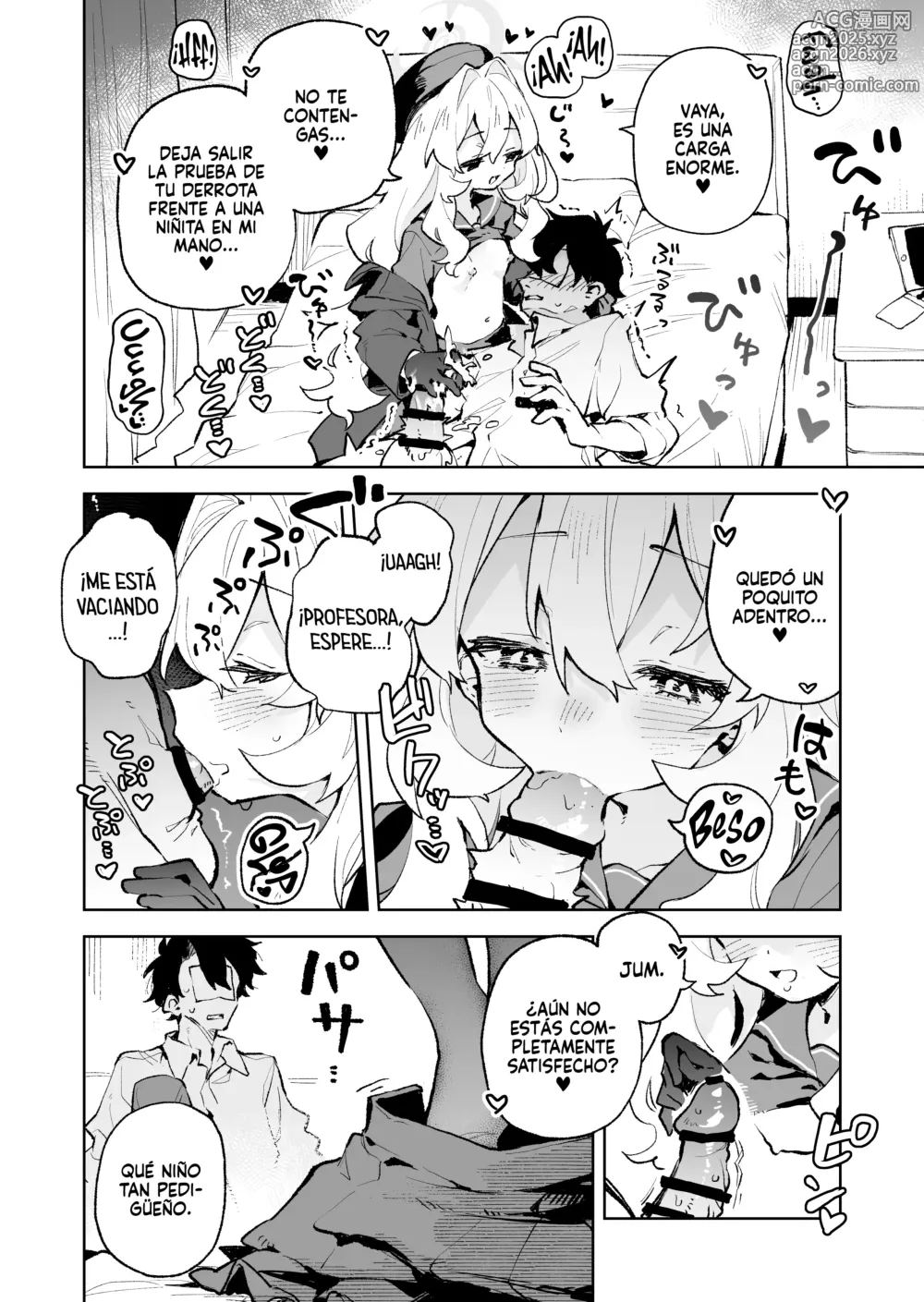 Page 27 of doujinshi ¡No seré derrotado por la Profesora Risueña y sus Tentaciones Tentadoras!