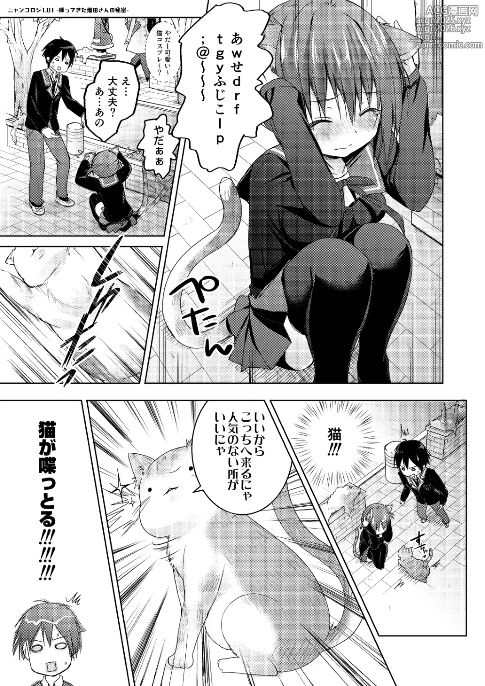 Page 13 of doujinshi Nyancology 1.01 -Kaettekita Nekota-san No himitsu-