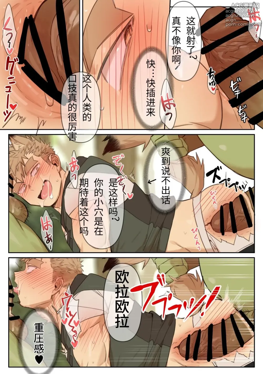 Page 12 of doujinshi 在RPG游戏被半兽人〇〇 (decensored)