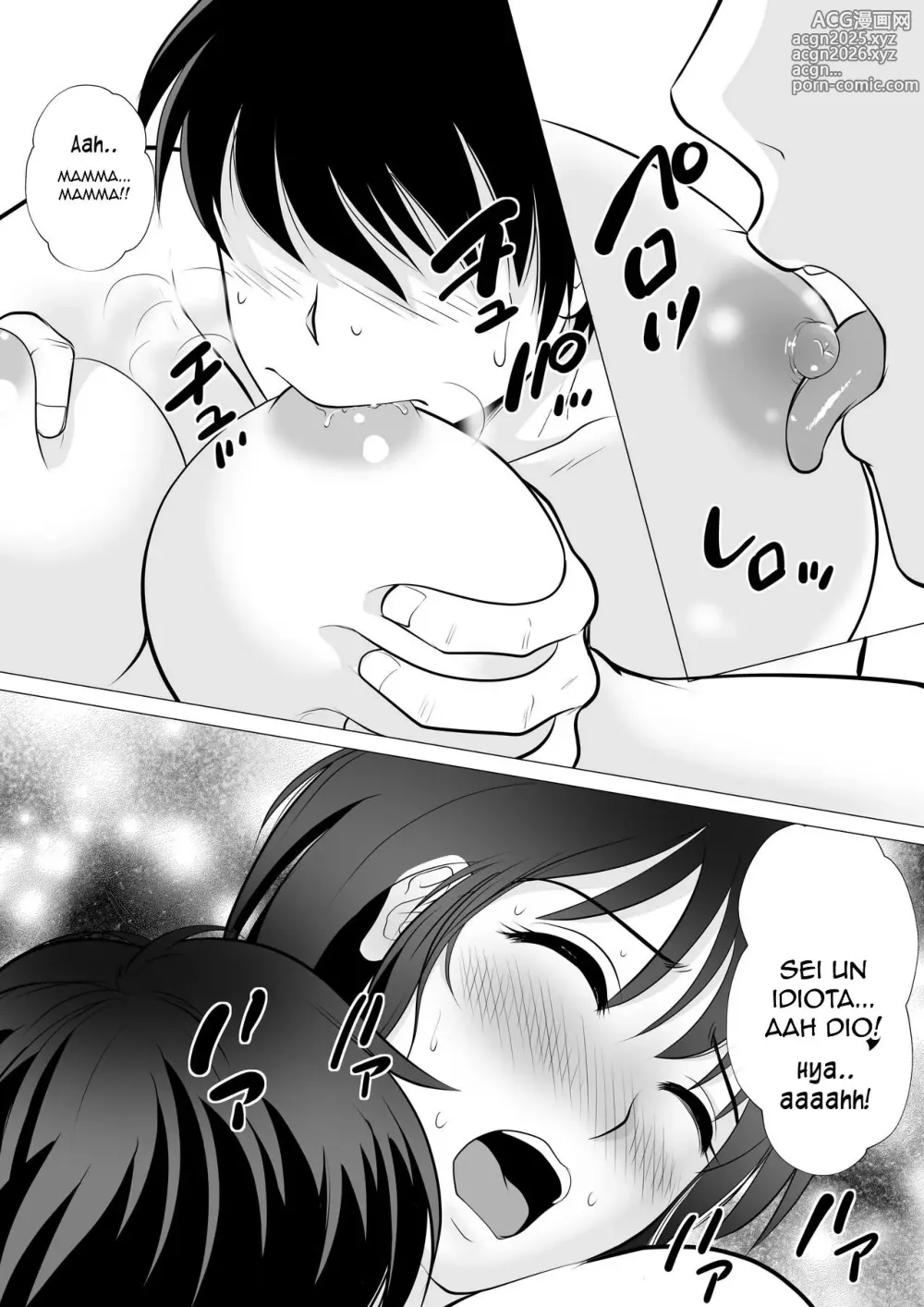Page 17 of doujinshi La Mamma Non si fá Pagare