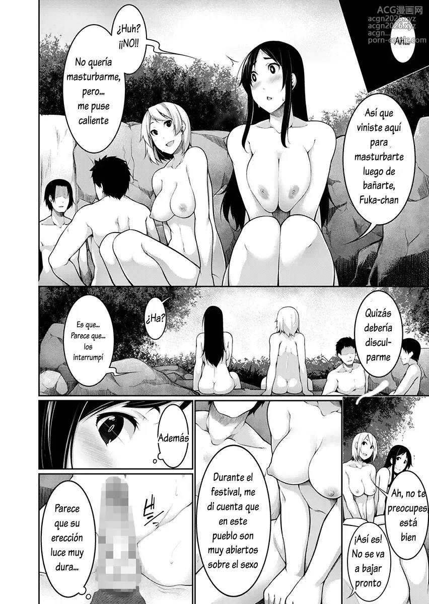 Page 48 of manga H e no Hurdle ga Hiku Sugiru Mura ~Joshidaisei ga Natsuyasumi ni Otozureta no wa Daretodemo Yacchau Mura Deshita~ 01-02