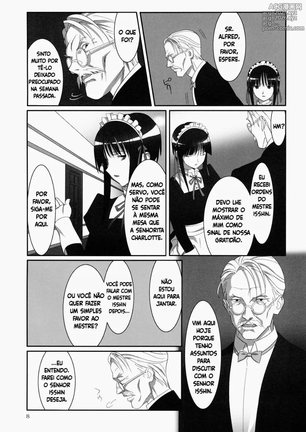 Page 8 of doujinshi Admirando a bela flor. 2