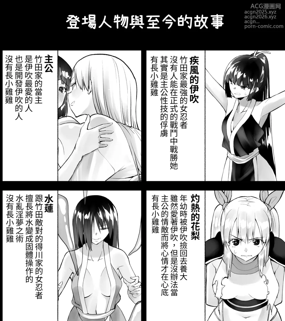 Page 2 of doujinshi Kunoichin San