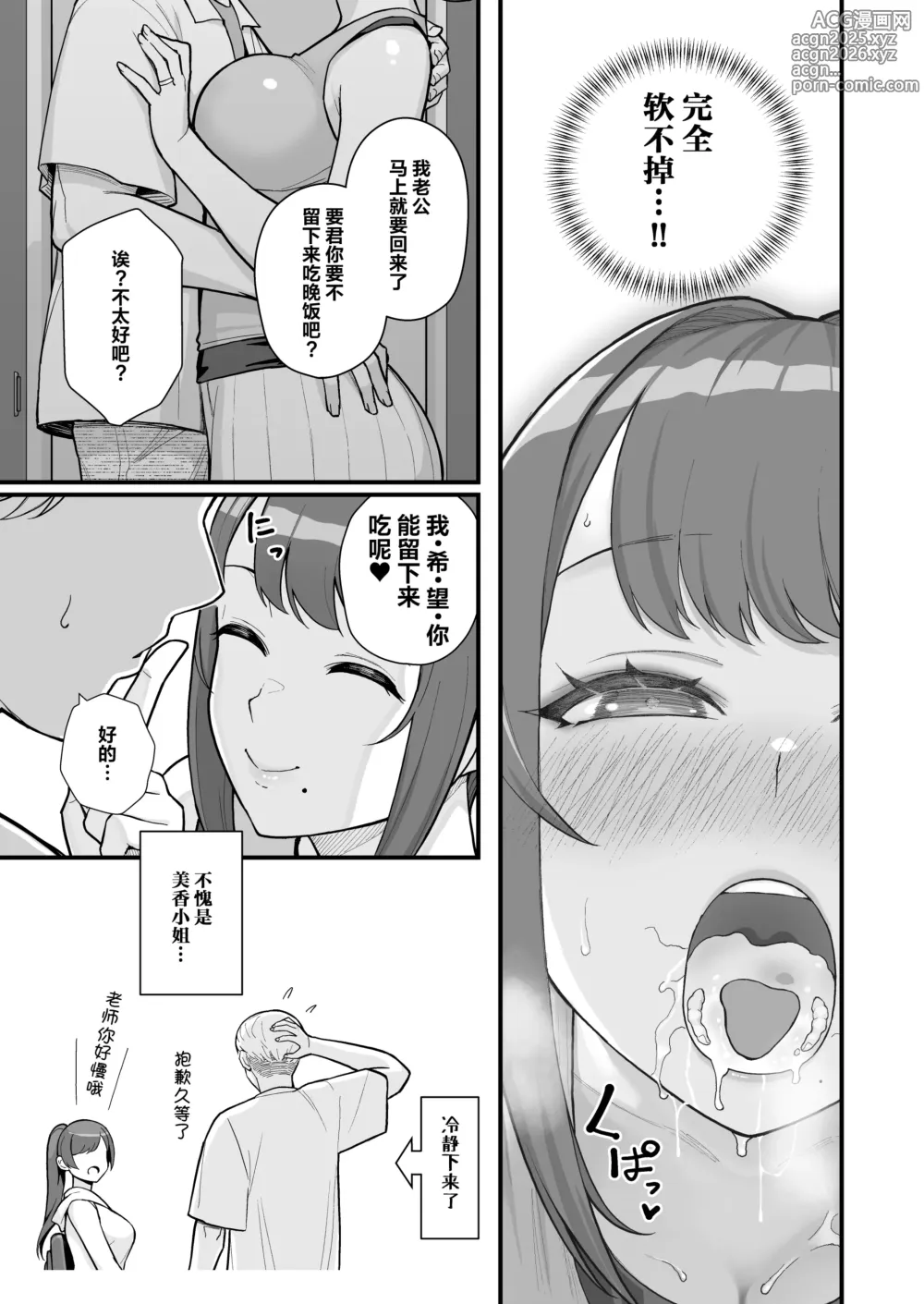 Page 28 of doujinshi 人妻の自宅に白昼訪問する本｜白天去太太家訪問的本