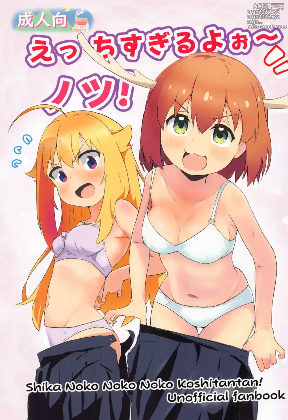 Page 2 of doujinshi Ecchi Sugiru Yooo~ Notsu!