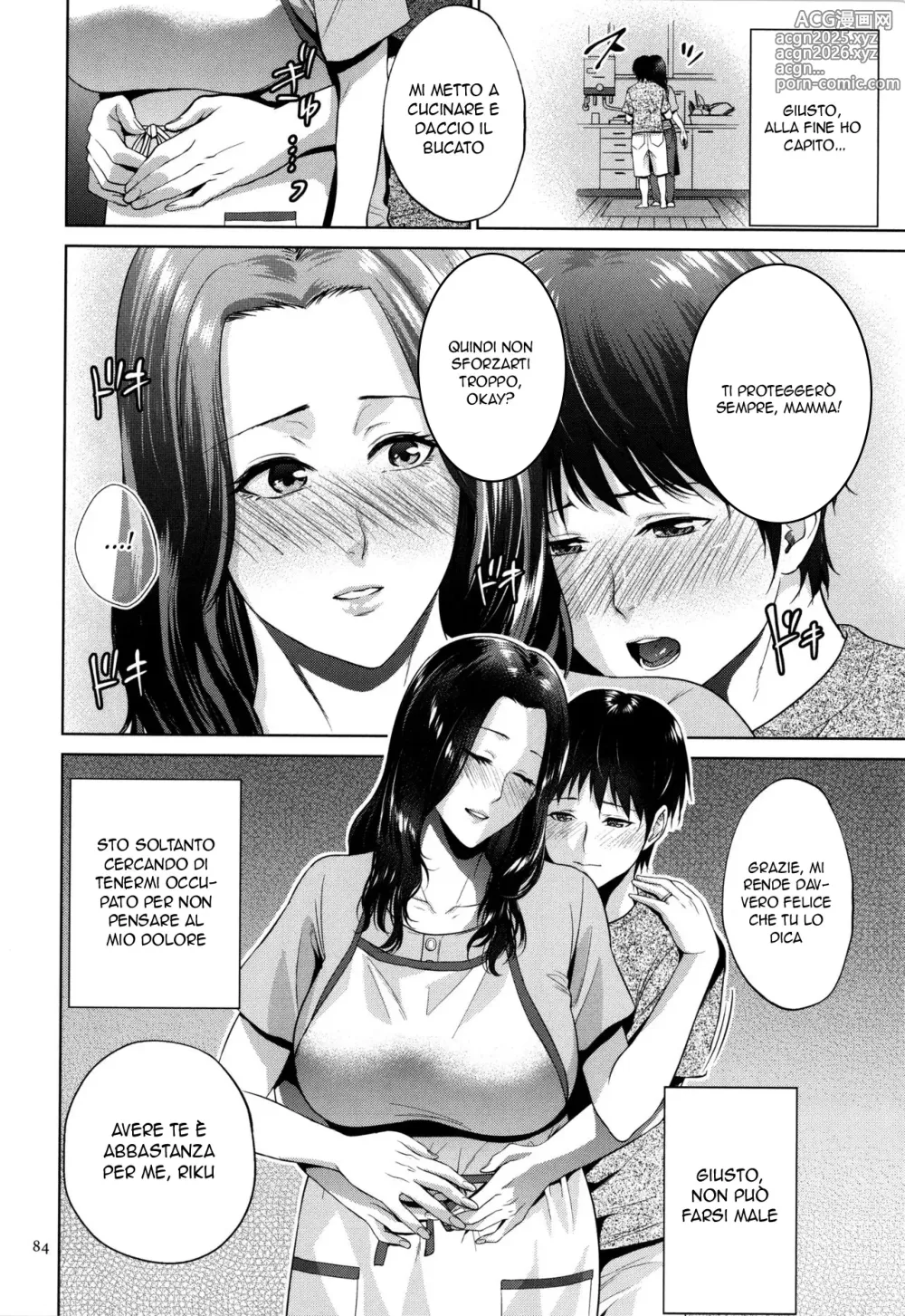 Page 2 of manga Il Tradimento della Mamma