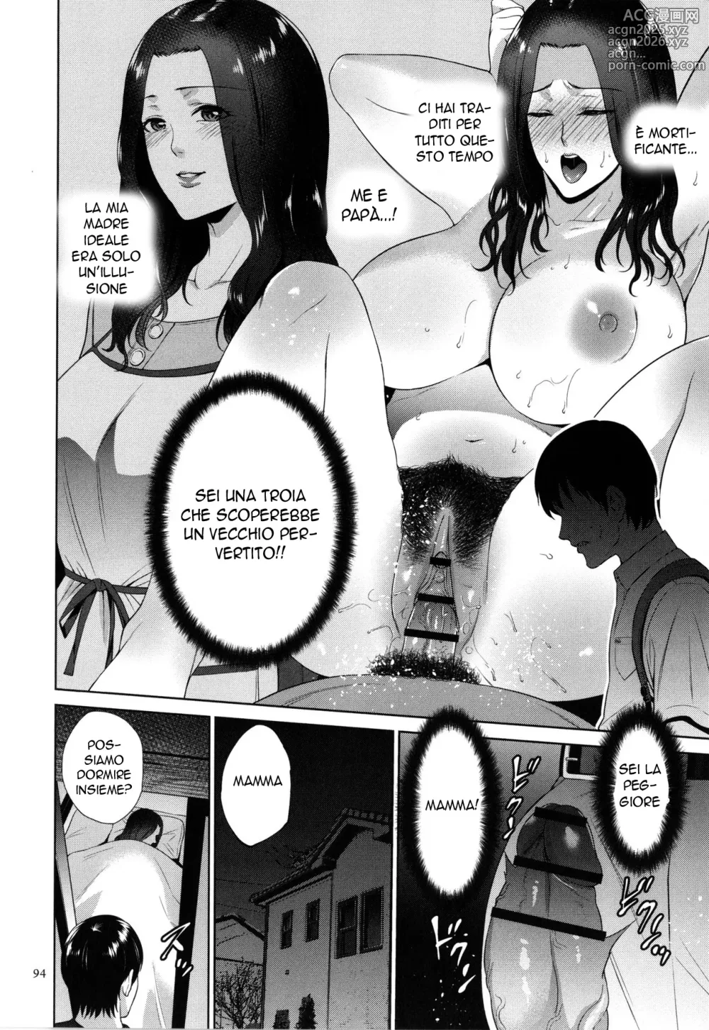 Page 12 of manga Il Tradimento della Mamma