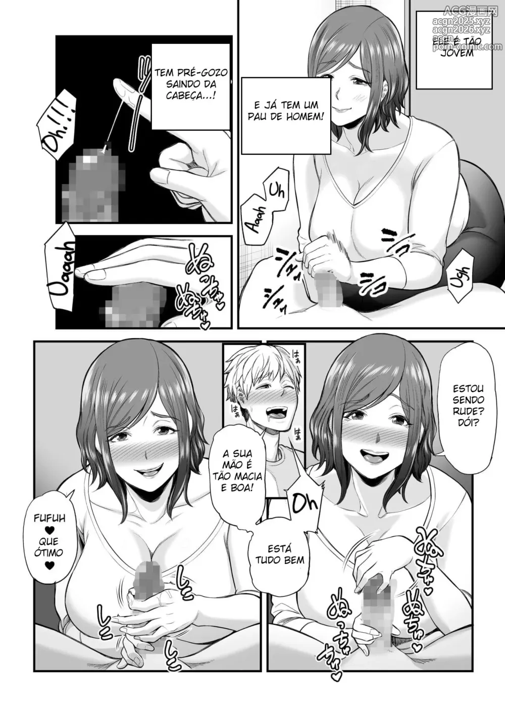 Page 19 of doujinshi Sexless de Yokkyu Fuman na Watashi wa, Musuko no Tomodachi to...