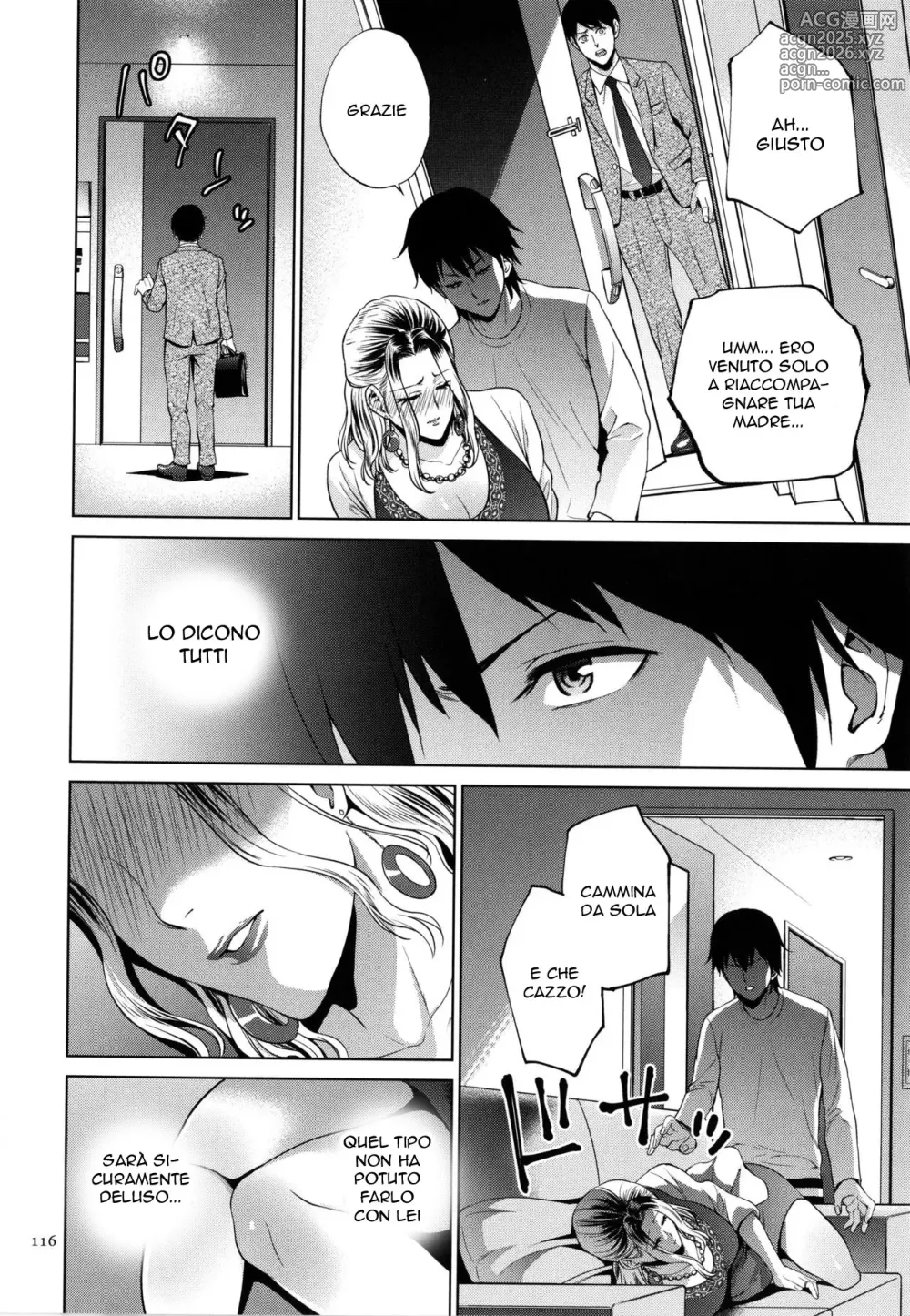 Page 4 of manga Gli Effetti dell' Alcol sulla Mamma