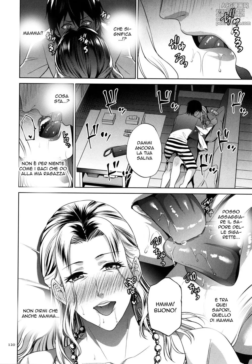 Page 8 of manga Gli Effetti dell' Alcol sulla Mamma