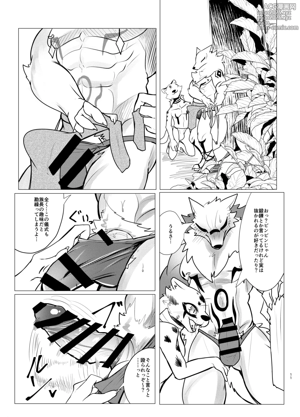 Page 11 of doujinshi Seijū No Gi