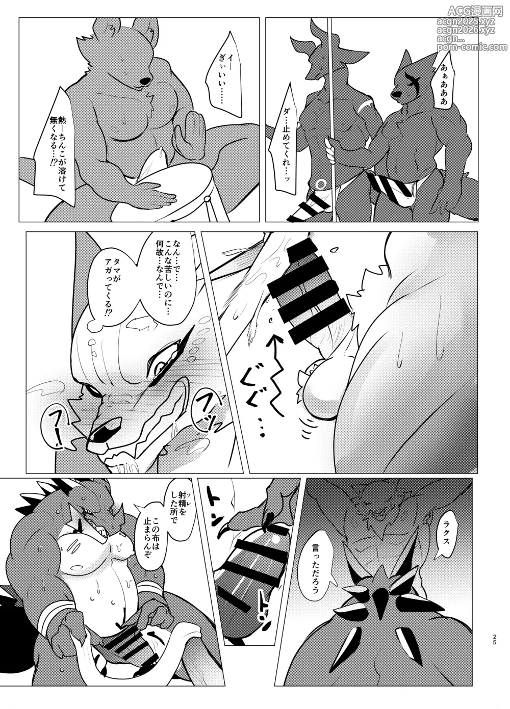 Page 25 of doujinshi Seijū No Gi