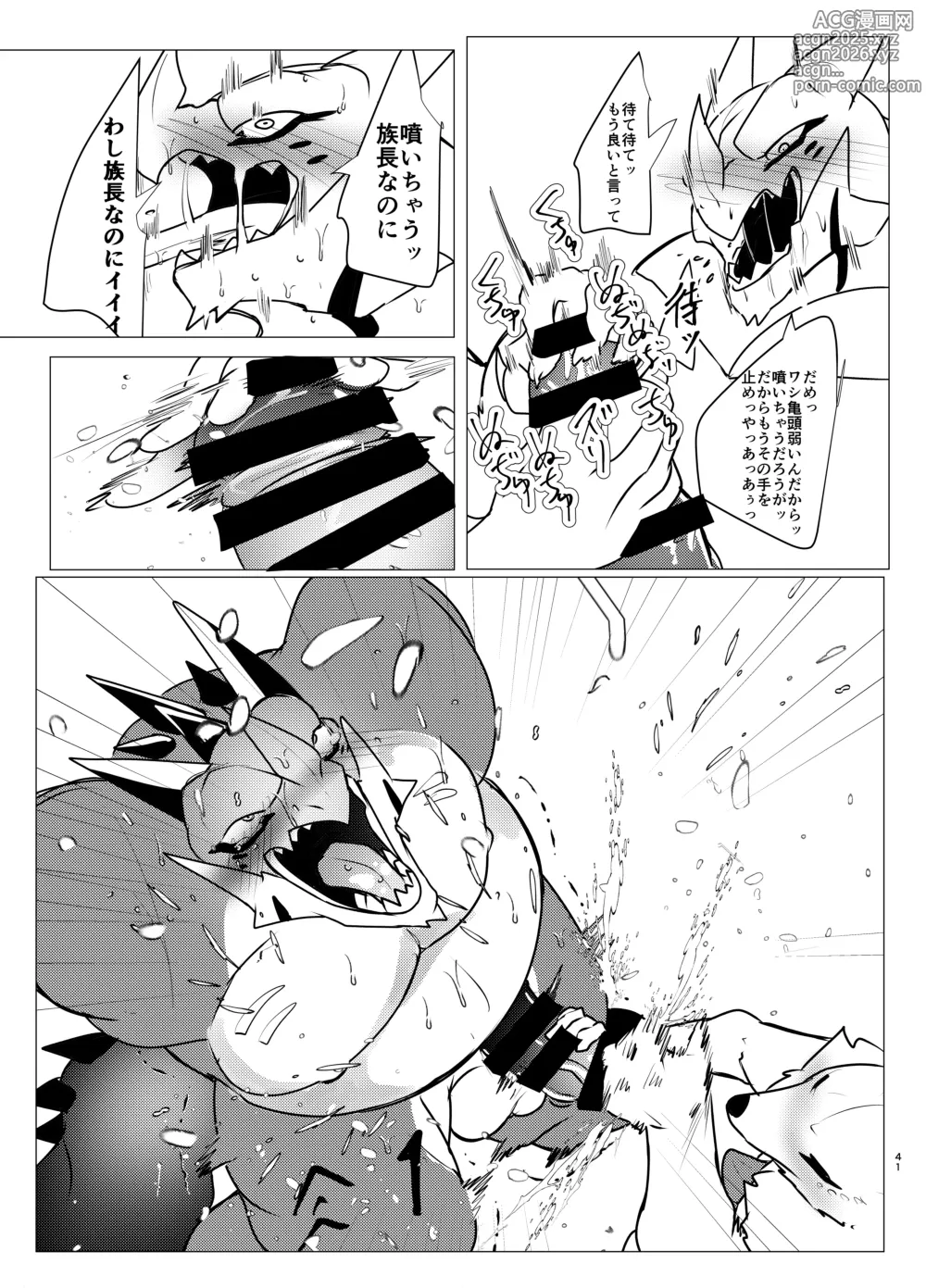 Page 41 of doujinshi Seijū No Gi
