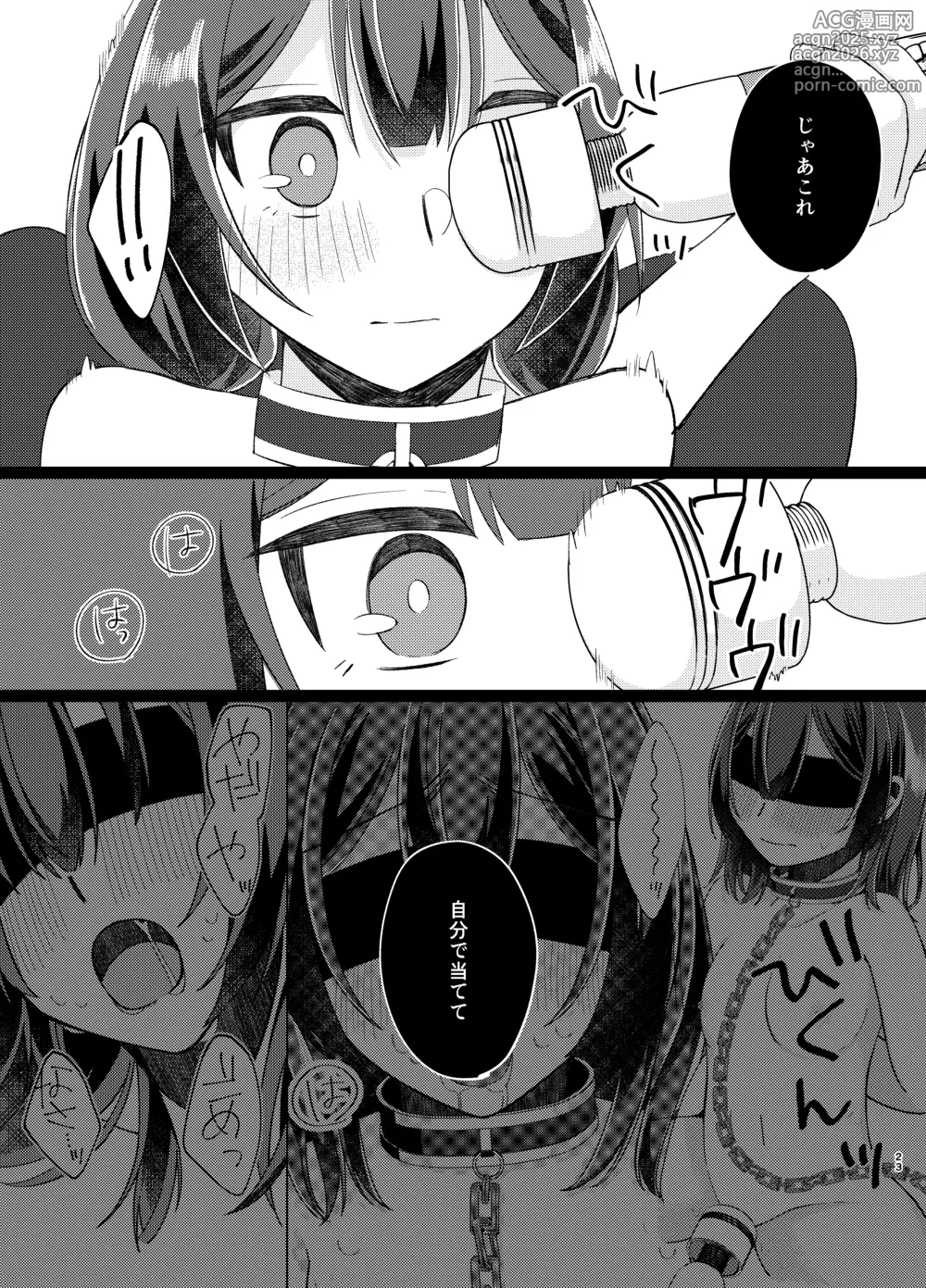 Page 22 of doujinshi Morino Rinze Choukyou Keikaku 2