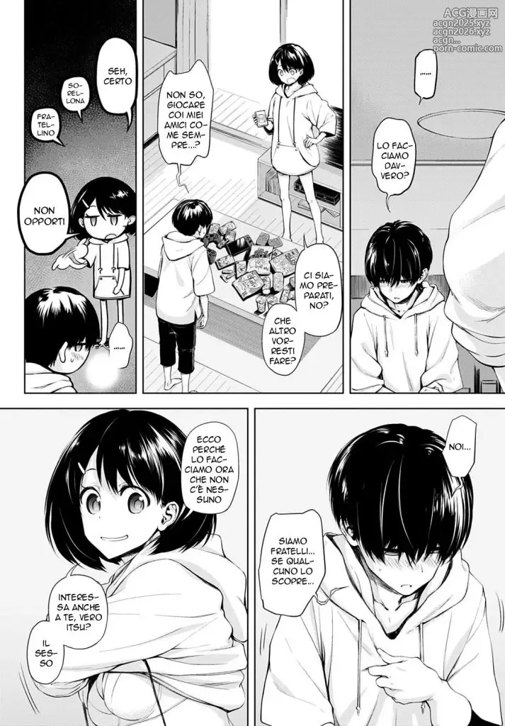 Page 2 of manga Si Inzia Sempre con un' Abbraccio