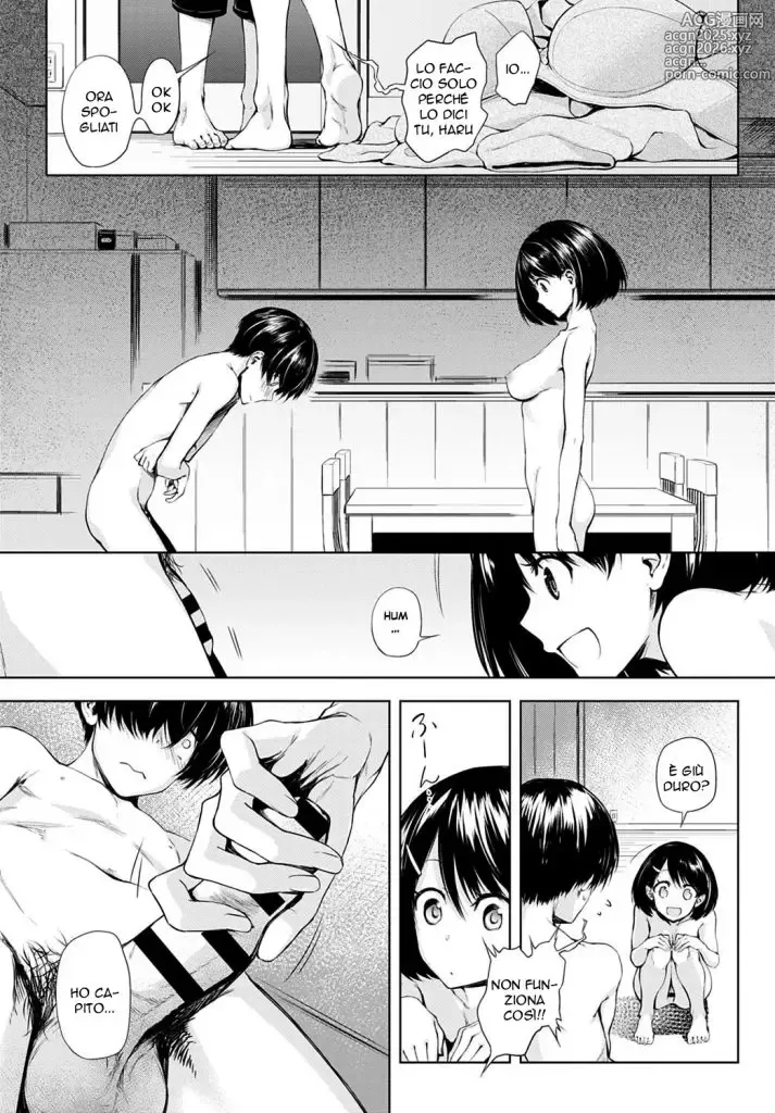 Page 3 of manga Si Inzia Sempre con un' Abbraccio