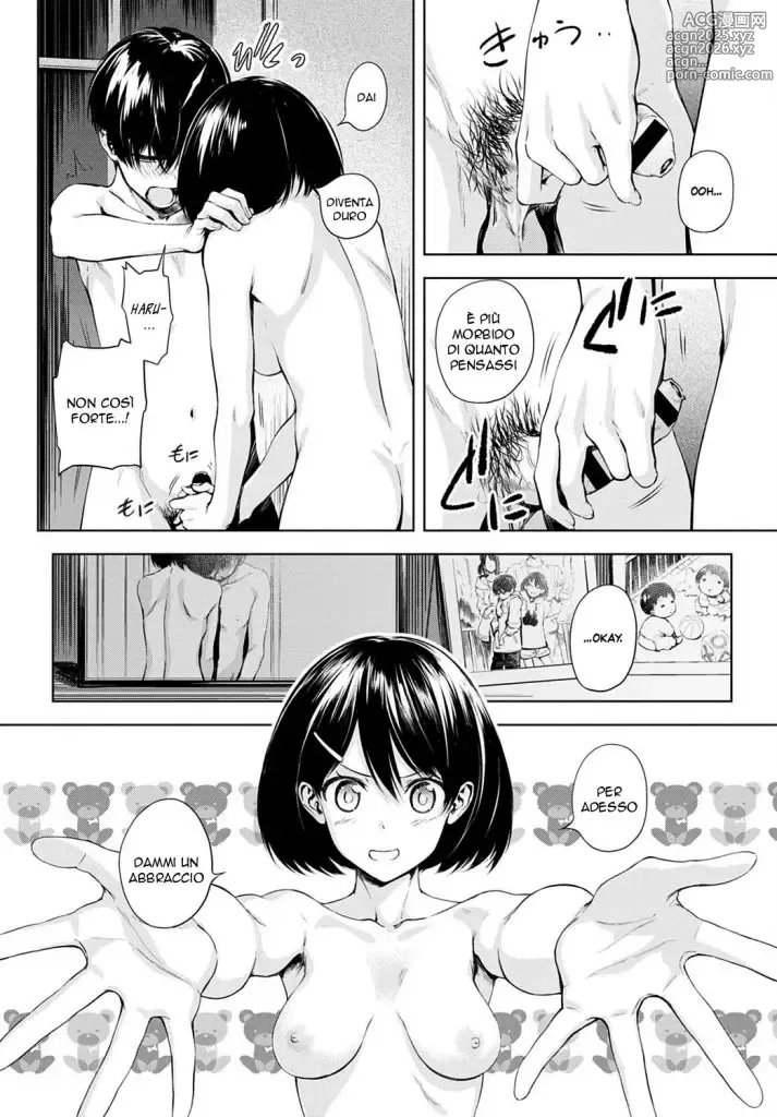 Page 4 of manga Si Inzia Sempre con un' Abbraccio