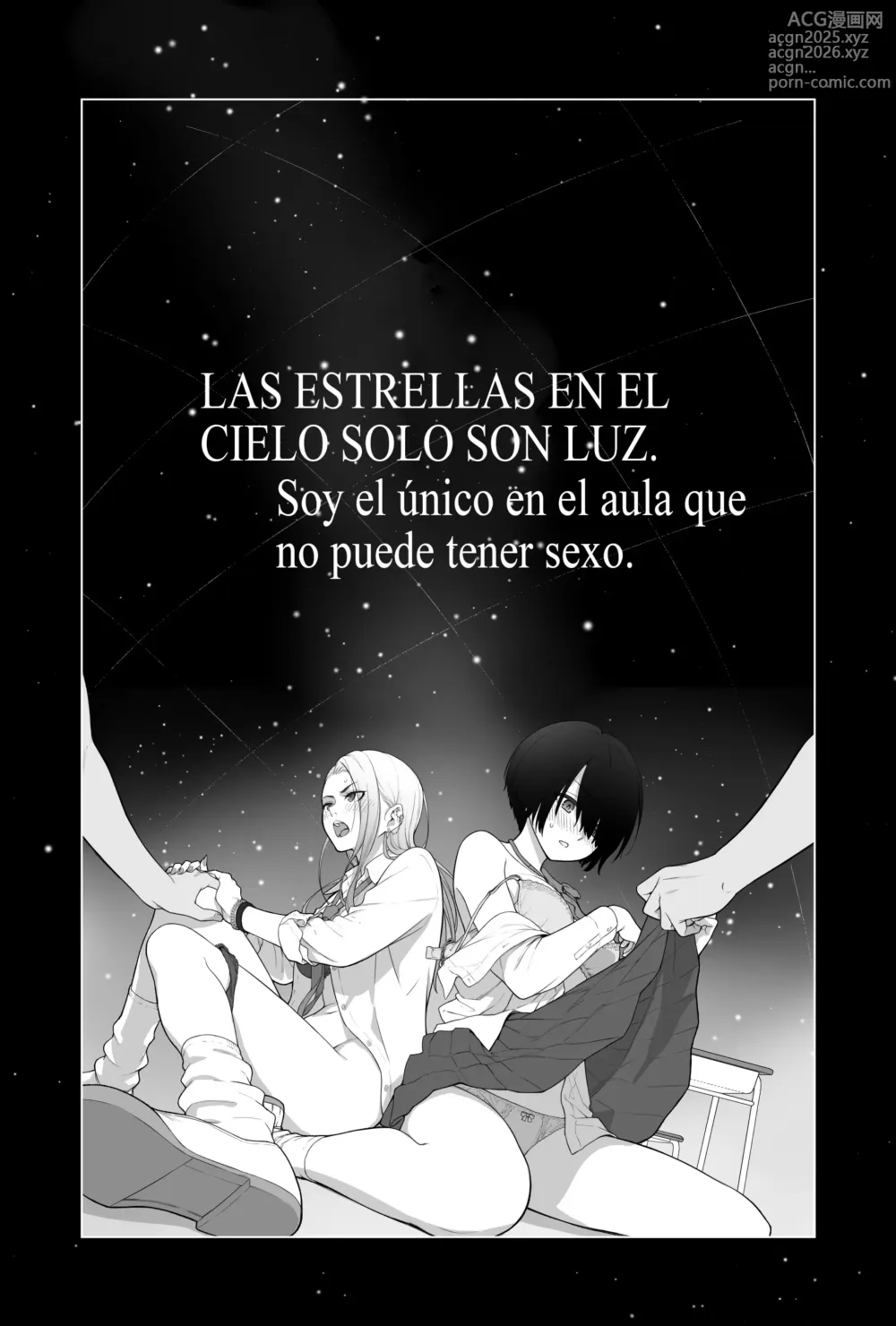 Page 2 of doujinshi Las Estrellas en el Cielo solo son Luz -Soy el Único en el Aula que no Puede tener Sexo-