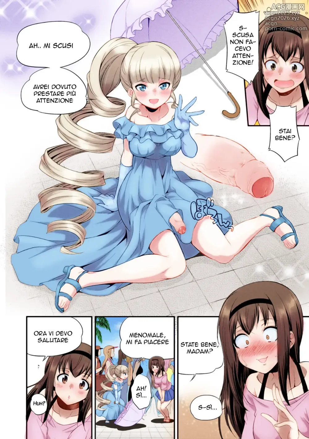 Page 14 of manga La Signora sul Pisello