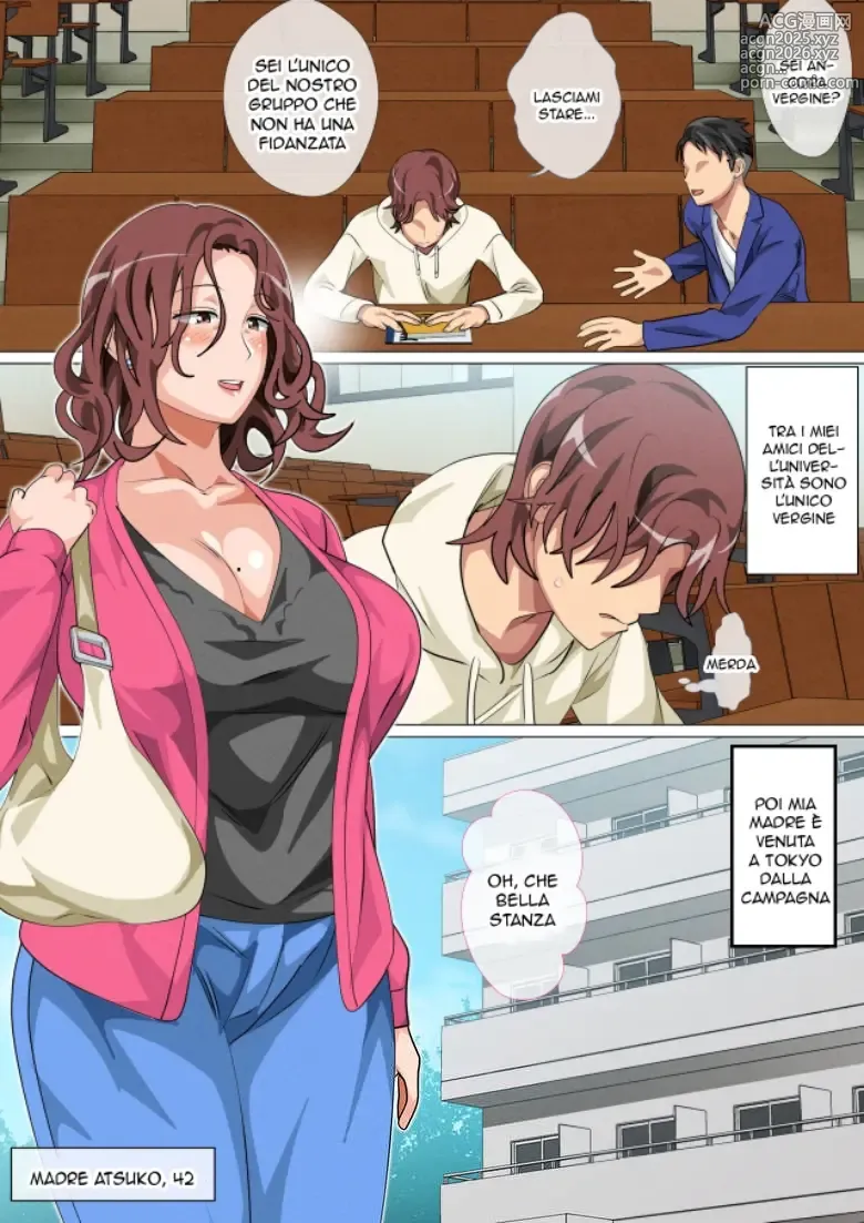 Page 3 of doujinshi Tornare a Vivere con la Mamma