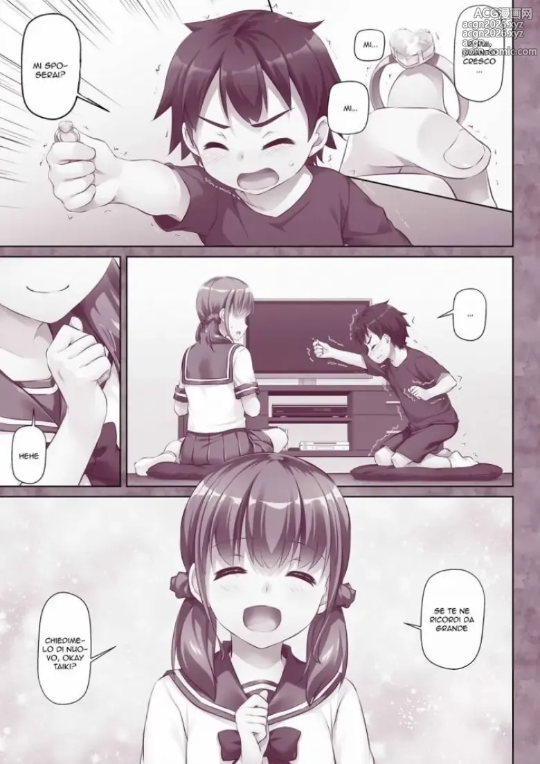 Page 2 of doujinshi Una Vecchia Promessa 1