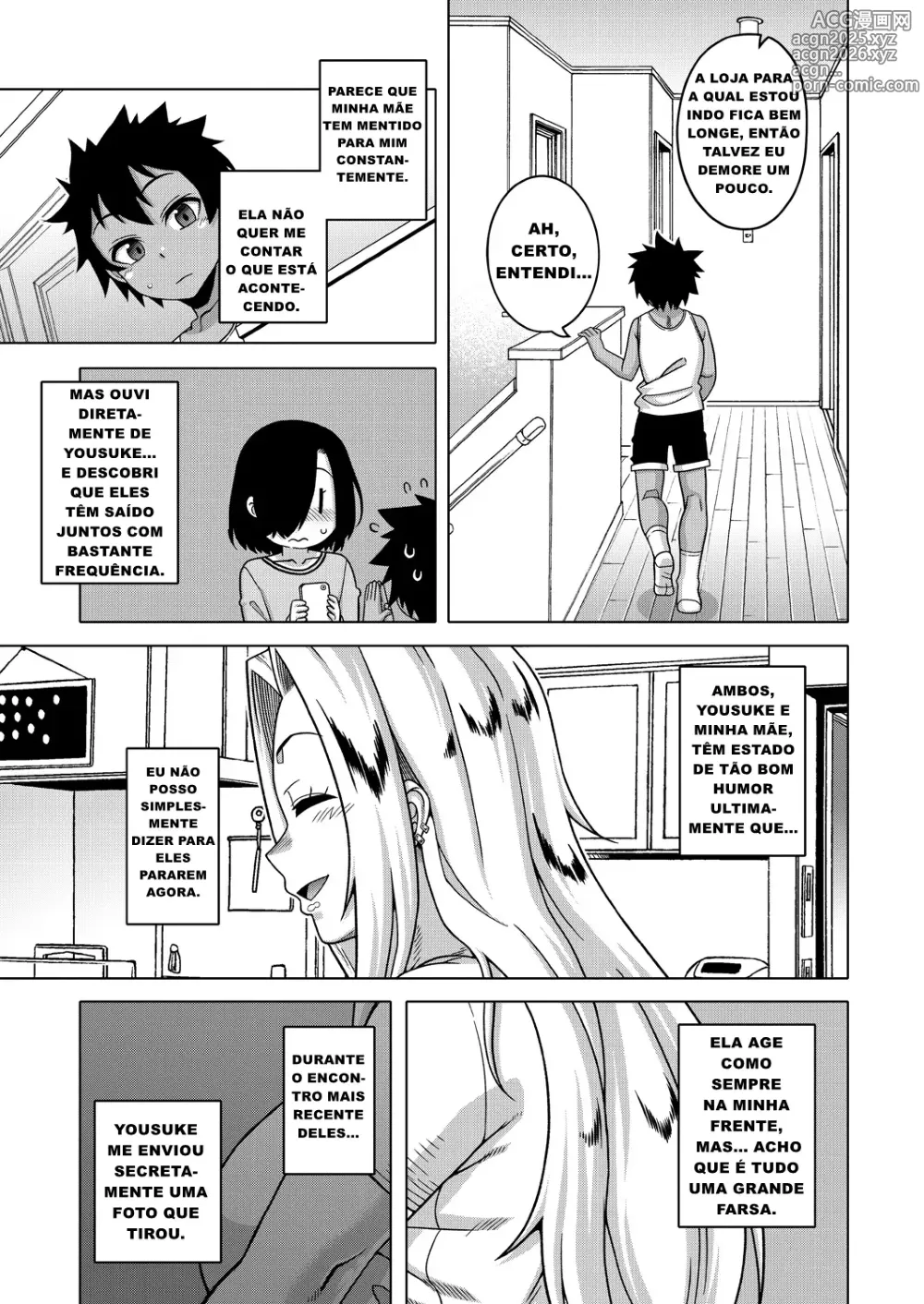 Page 13 of manga Boku no Kaa-Chan to Ore no Mama