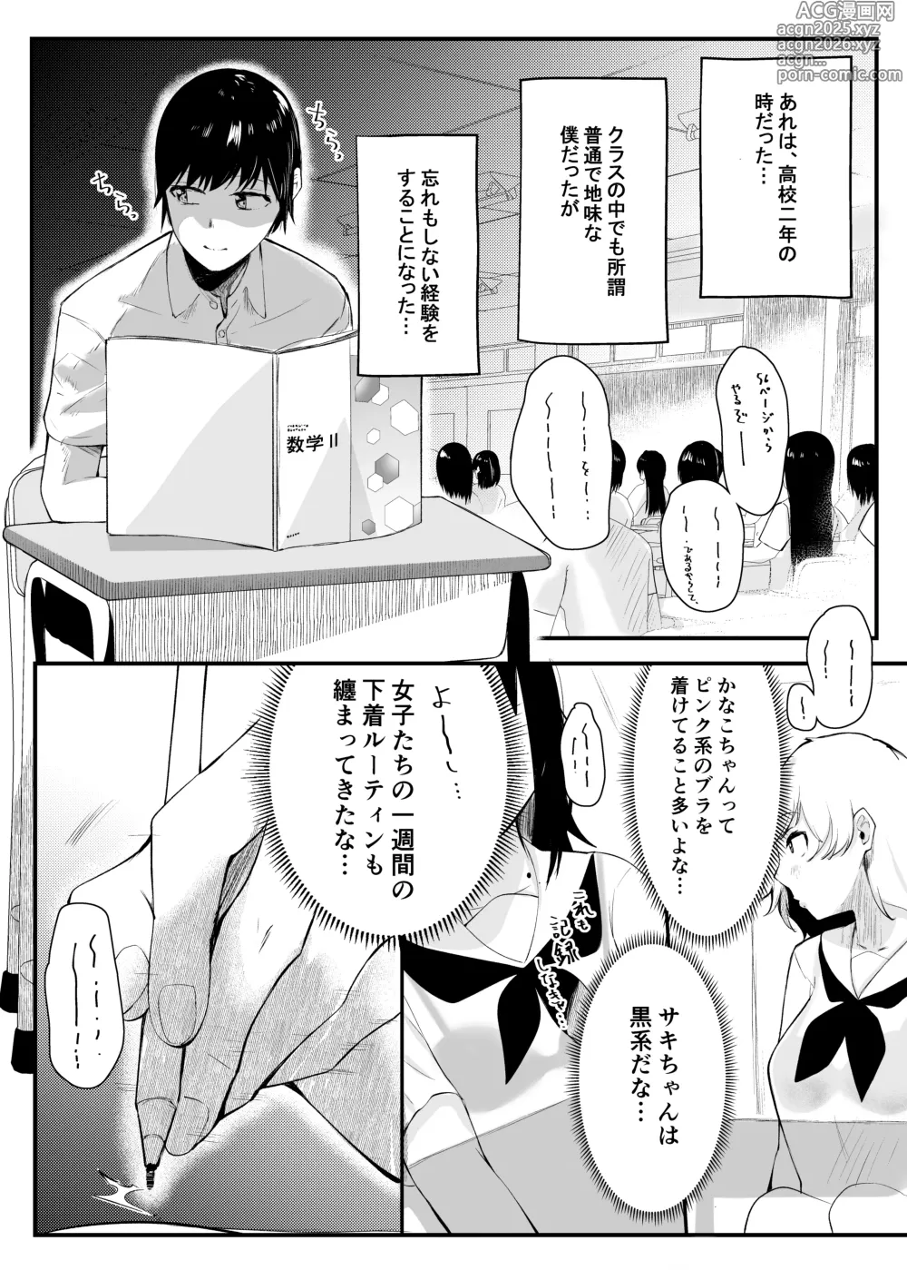 Page 2 of doujinshi Mainichi Nuite Kureru Classmate