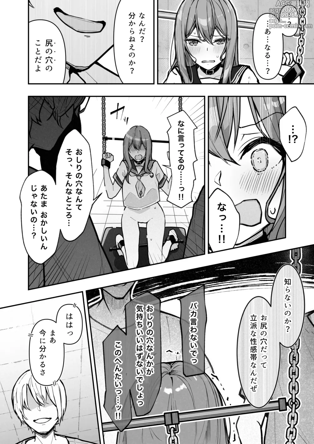 Page 20 of doujinshi JK Kuppuku Kousoku 3 ~Aikidou Shoujo ga Maketa Hi~