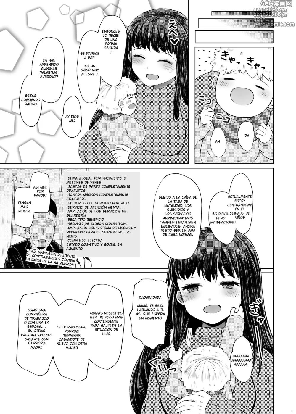 Page 21 of doujinshi Si No Hay Riesgo De Enfermedad Genética, Está Bien Tener Un Hijo Con Tu Padre Biológico♥